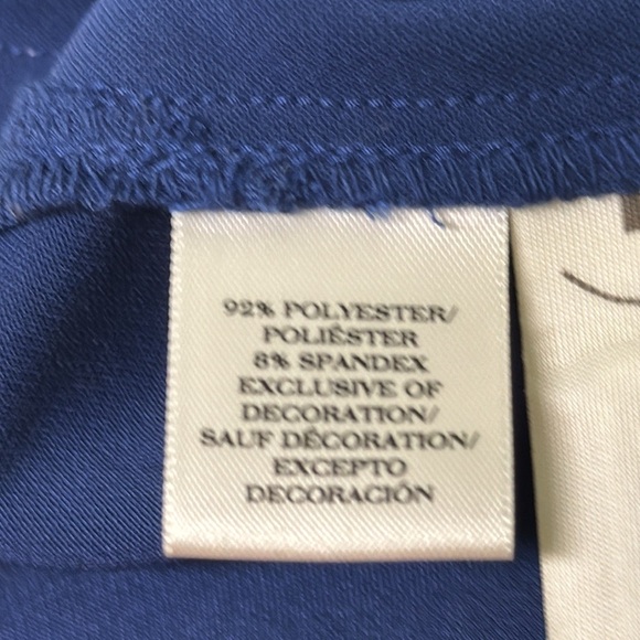 Ann Taylor Blue And White Shift Dress Size Small - Picture 10 of 13